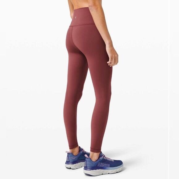 Lululemon Wunder Train High-Rise Tight 25" Size 2 Style W5CQDS Dark Mauve - Picture 1 of 11